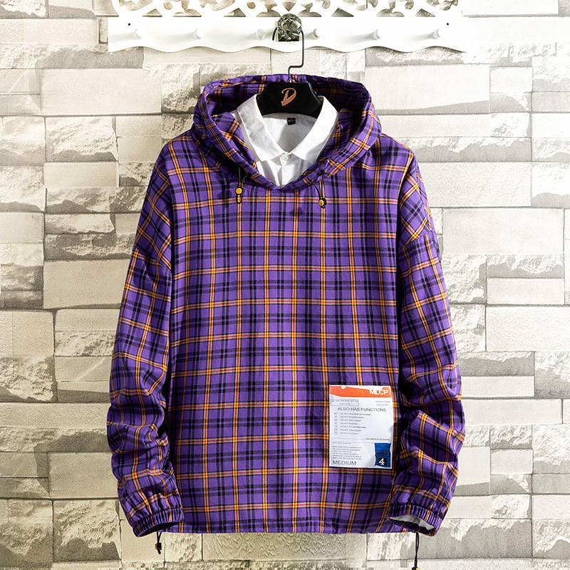 2021 New Japan Style Casual O-neck Spring Autumn Plaid Hoodie Sweatshirt Men's Thick Fleece Hip Hop High Streetwear Clothes Ftqq, 1821 2
2021 New Japan Style Casual O-neck Spring Autumn Plaid Hoodie Sweatshirt Men's Thick Fleece Hip Hop High Streetwear Clothes Ftqq, 1821 2