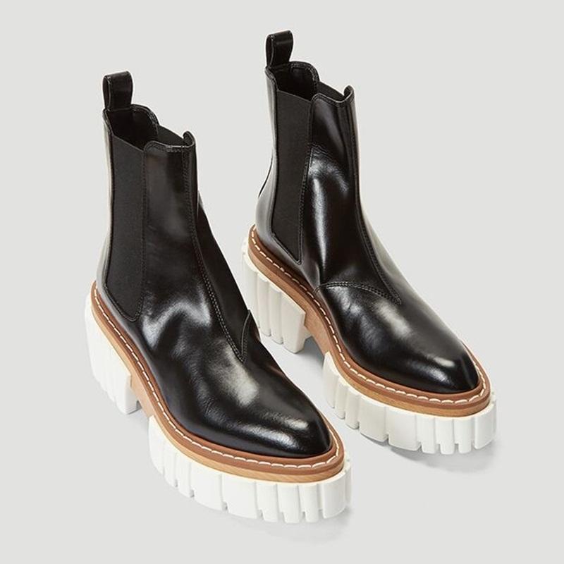 Brand Women Genuine Cow Leather Ankle Boots Casual Shoes Autumn Winter Fashion Thick Heels Basic Shoes Woman Riding Boots 34-39, Brown
Brand Women Genuine Cow Leather Ankle Boots Casual Shoes Autumn Winter Fashion Thick Heels Basic Shoes Woman Riding Boots 34-39, Brown