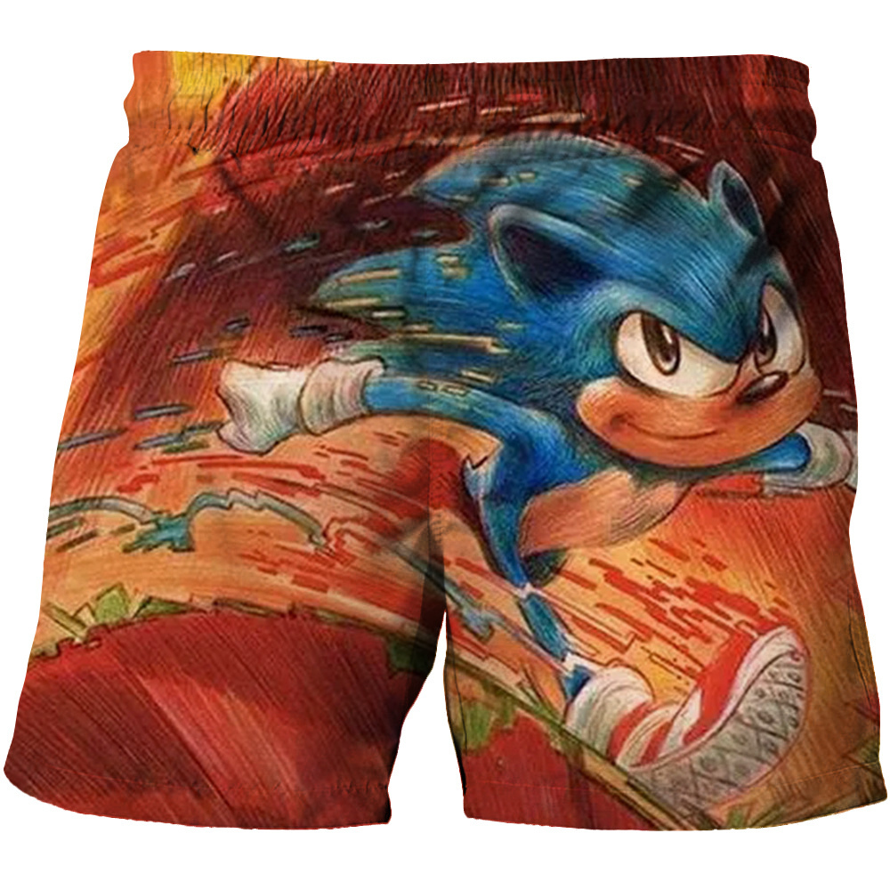 3D cartoon Summer favorite hot-selling sonic brand childrens beach shorts, fashionable youth casual funny print shorts, Dk-11063
3D cartoon Summer favorite hot-selling sonic brand childrens beach shorts, fashionable youth casual funny print shorts, Dk-11063