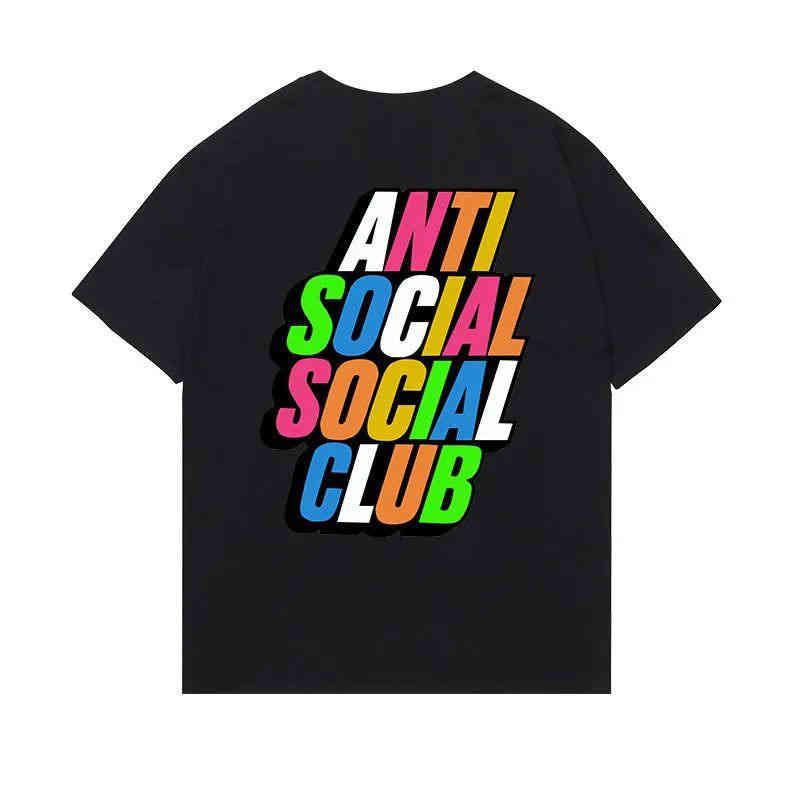 HOT Selling ANTI 2022 Trendy Brand Anti Social Club A ssc Color Letter Printing Men's and Women's Short Sleeves, White;black
HOT Selling ANTI 2022 Trendy Brand Anti Social Club A ssc Color Letter Printing Men's and Women's Short Sleeves, White;black