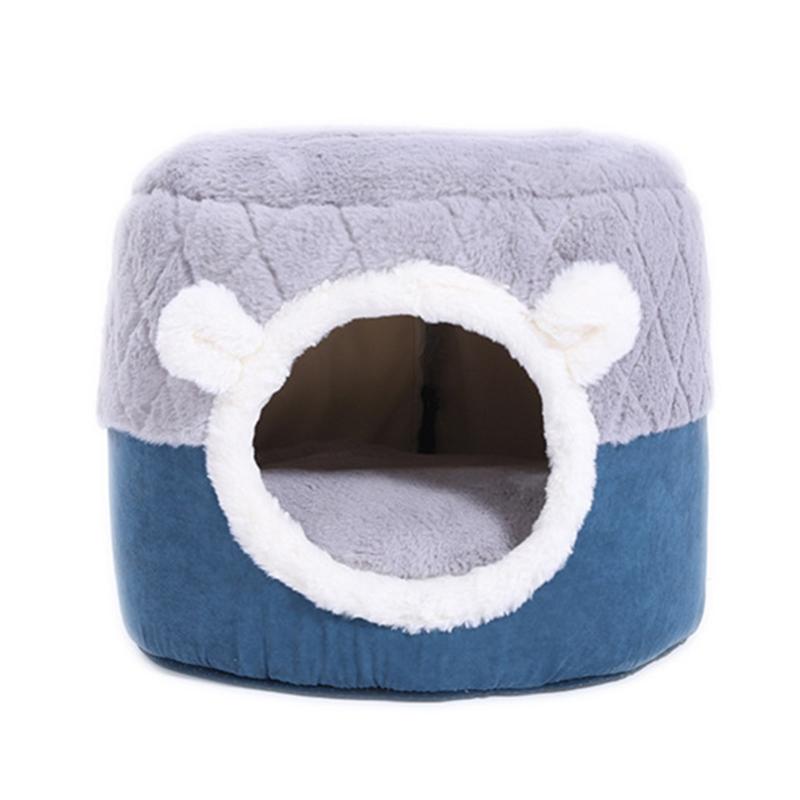 Grey and Blue Cat Bed House Soft Crystal Velvet Kennel Warm Nest Dogs Cats Nest Pet Sleeping Mat Foldable Washable Bed Dog House
Grey and Blue Cat Bed House Soft Crystal Velvet Kennel Warm Nest Dogs Cats Nest Pet Sleeping Mat Foldable Washable Bed Dog House