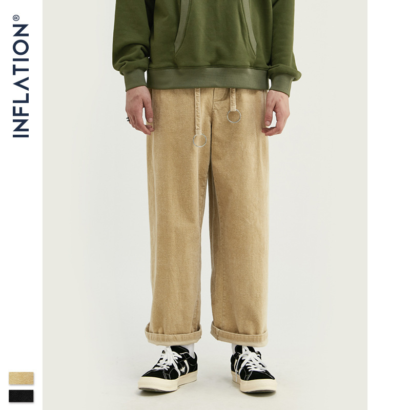 2021 New Autumn/new Winter Wave Forward Japanese Solid Color Short Tube Wick Velvet Pants 7XM9, Khaki.
2021 New Autumn/new Winter Wave Forward Japanese Solid Color Short Tube Wick Velvet Pants 7XM9, Khaki.