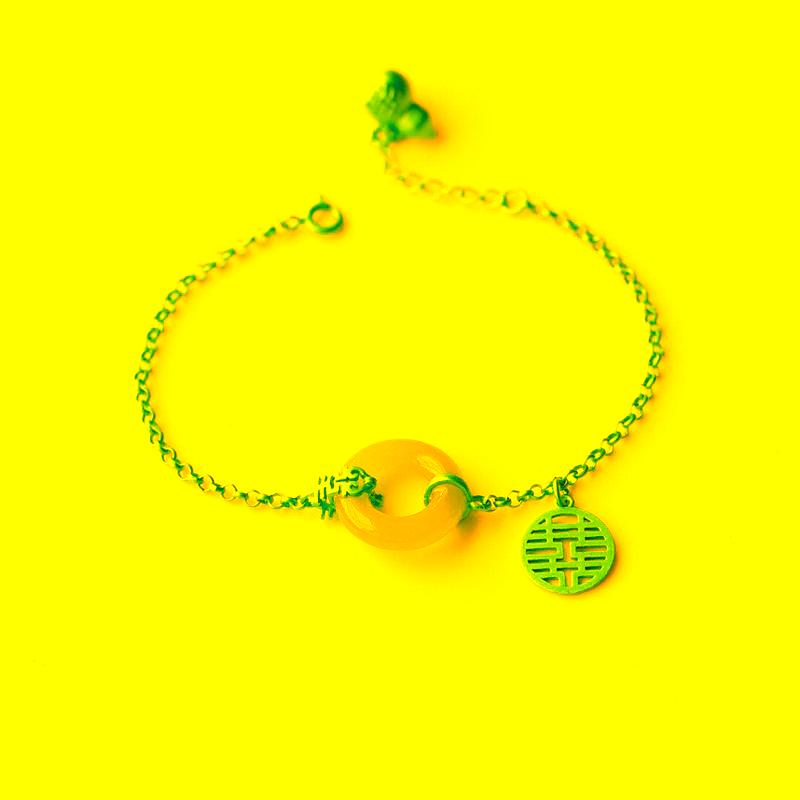 Link, Chain Designer Original Inlaid Natural Hetian Sapphire Bracelet Chinese Style Ruyi Exquisite And Elegant Ladies Silver Jewelry
Link, Chain Designer Original Inlaid Natural Hetian Sapphire Bracelet Chinese Style Ruyi Exquisite And Elegant Ladies Silver Jewelry