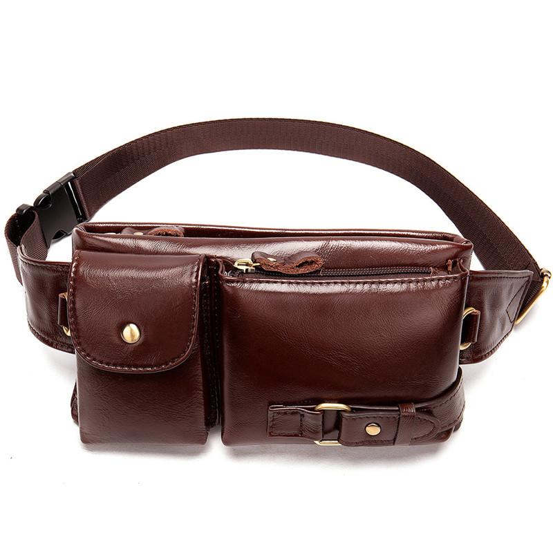 Genuine Leather Waist Bag Men Retro Pack money Belt Bag Men coin phone Sling Bags Waist Pack Casual fashion mens chest, Blue
Genuine Leather Waist Bag Men Retro Pack money Belt Bag Men coin phone Sling Bags Waist Pack Casual fashion mens chest, Blue