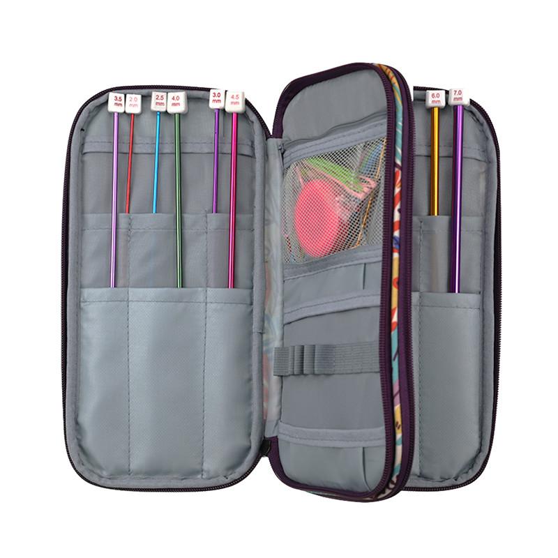 Empty Crochet Hook Bag Storage Pouch Knitting Kit Case Organizer Bag For Sewing Crochet Needles Scissors Ruler Accessory Case
Empty Crochet Hook Bag Storage Pouch Knitting Kit Case Organizer Bag For Sewing Crochet Needles Scissors Ruler Accessory Case