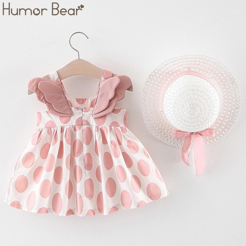 Humor Bear New Summer Baby Girl Dress Wing Dot Vest Dress Fashion Hat As A Gift 2PC Set Baby Kids ClothingToddler Girls Clothes1, 085 pink
Humor Bear New Summer Baby Girl Dress Wing Dot Vest Dress Fashion Hat As A Gift 2PC Set Baby Kids ClothingToddler Girls Clothes1, 085 pink