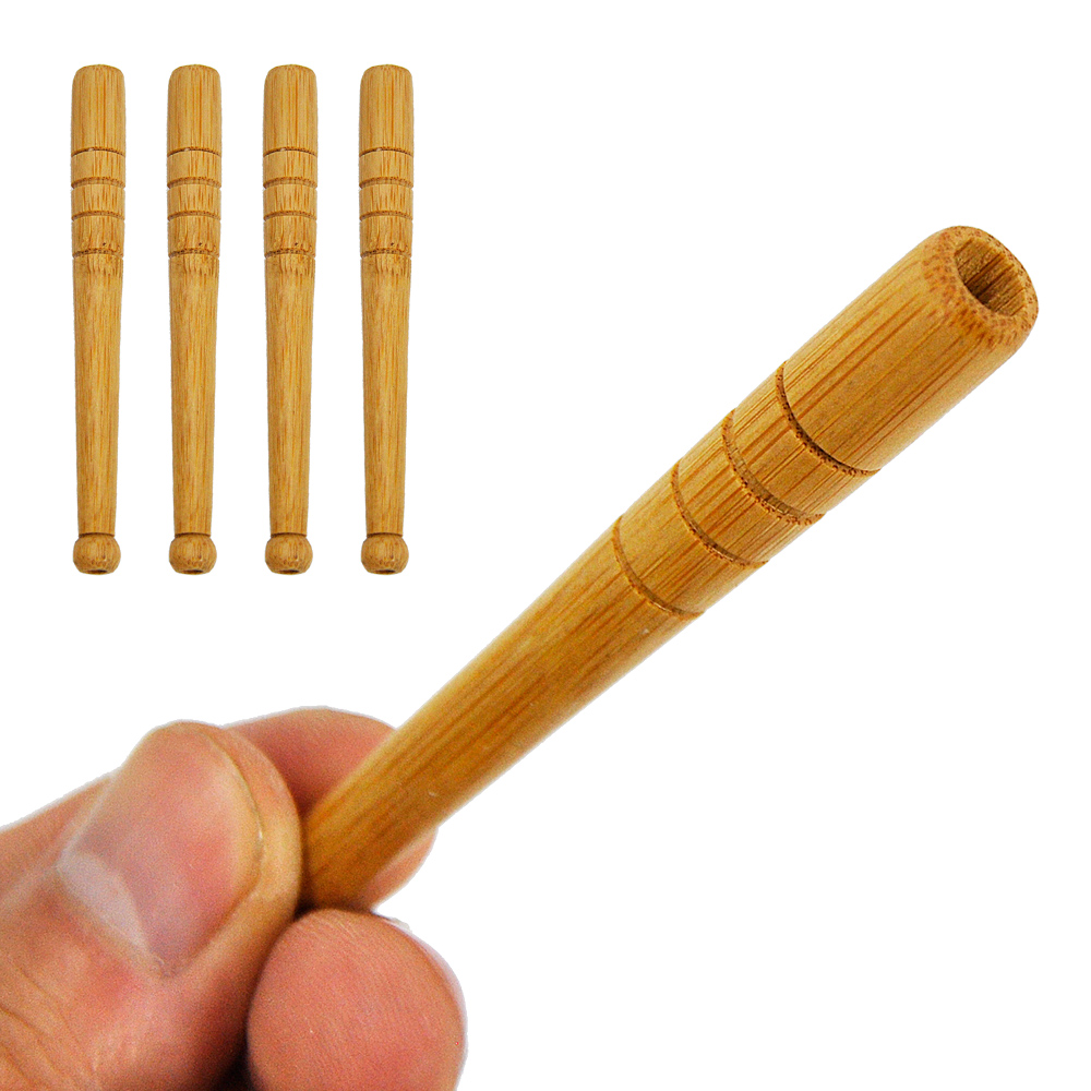 TOPPUFF Baseball Bat Style Bamboo Tobacco One Hitter Pipe 90MM Natural Bamboo Smoking Handle Pipe Suit Wood Dugout Case
TOPPUFF Baseball Bat Style Bamboo Tobacco One Hitter Pipe 90MM Natural Bamboo Smoking Handle Pipe Suit Wood Dugout Case
