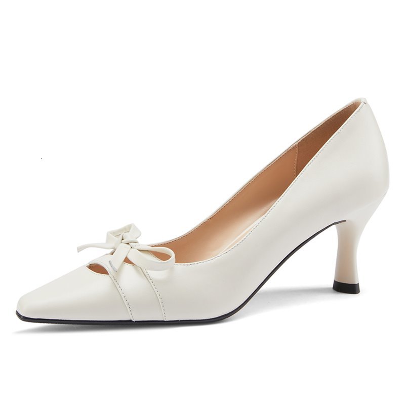 2021 New Genuine High Heels Wedding Bowtie Spring Stilettos Women's Shoes GAZ6, Beige
2021 New Genuine High Heels Wedding Bowtie Spring Stilettos Women's Shoes GAZ6, Beige