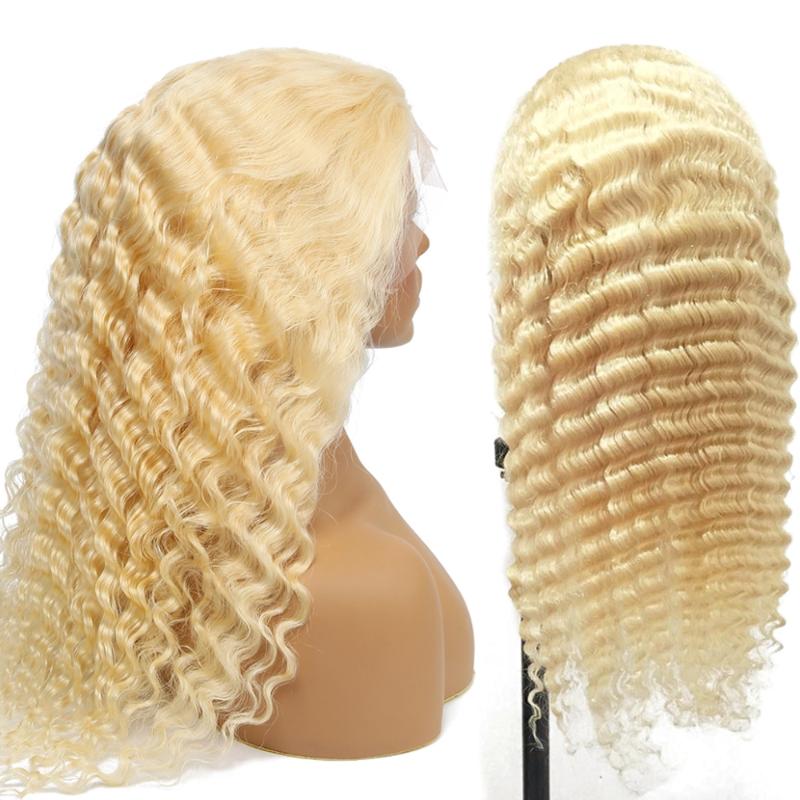 Blonde 13x1 T Part Lace Front Human Hair Wigs Color P4/27 Brazilian Human Hair Wigs Deep Wave Lace Frontal Wig Pre Plucked With, Natural color
Blonde 13x1 T Part Lace Front Human Hair Wigs Color P4/27 Brazilian Human Hair Wigs Deep Wave Lace Frontal Wig Pre Plucked With, Natural color