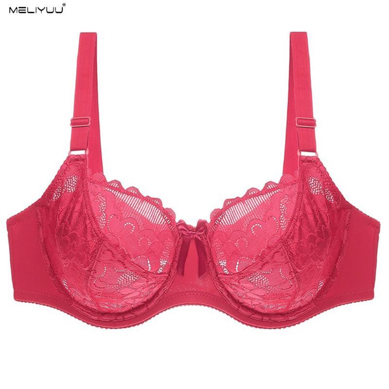 Large Size Bras For Women's Sexy translucent Bralette Unlined Underwire Lace Brassiere Ladies Underwear Breathable Lingerie BH, Black
Large Size Bras For Women's Sexy translucent Bralette Unlined Underwire Lace Brassiere Ladies Underwear Breathable Lingerie BH, Black