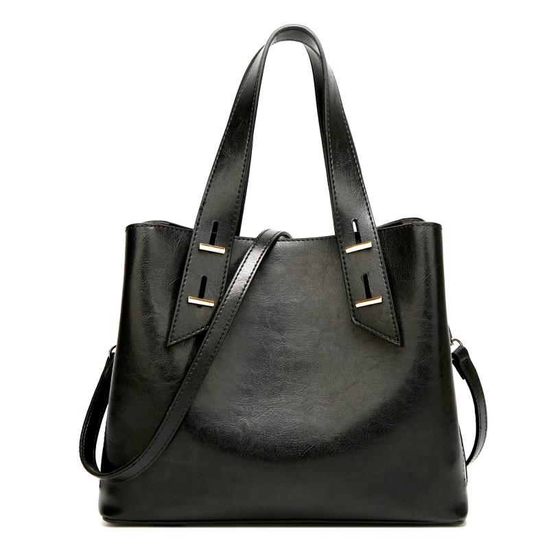 High Quality Leather Handbag Casual Shoulder Crossbody Bags for Women 2021 Luxury Designer Ladies Large Capacity Tote 2021 C1650, Black
High Quality Leather Handbag Casual Shoulder Crossbody Bags for Women 2021 Luxury Designer Ladies Large Capacity Tote 2021 C1650, Black