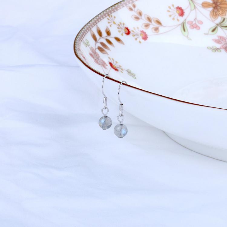 Stud BOROSA Silver Color Natural Labradorite Dangle Earrings 6mm Round Ball Beads Earring For Women Simple Jewelry Gifts WX17061
Stud BOROSA Silver Color Natural Labradorite Dangle Earrings 6mm Round Ball Beads Earring For Women Simple Jewelry Gifts WX17061