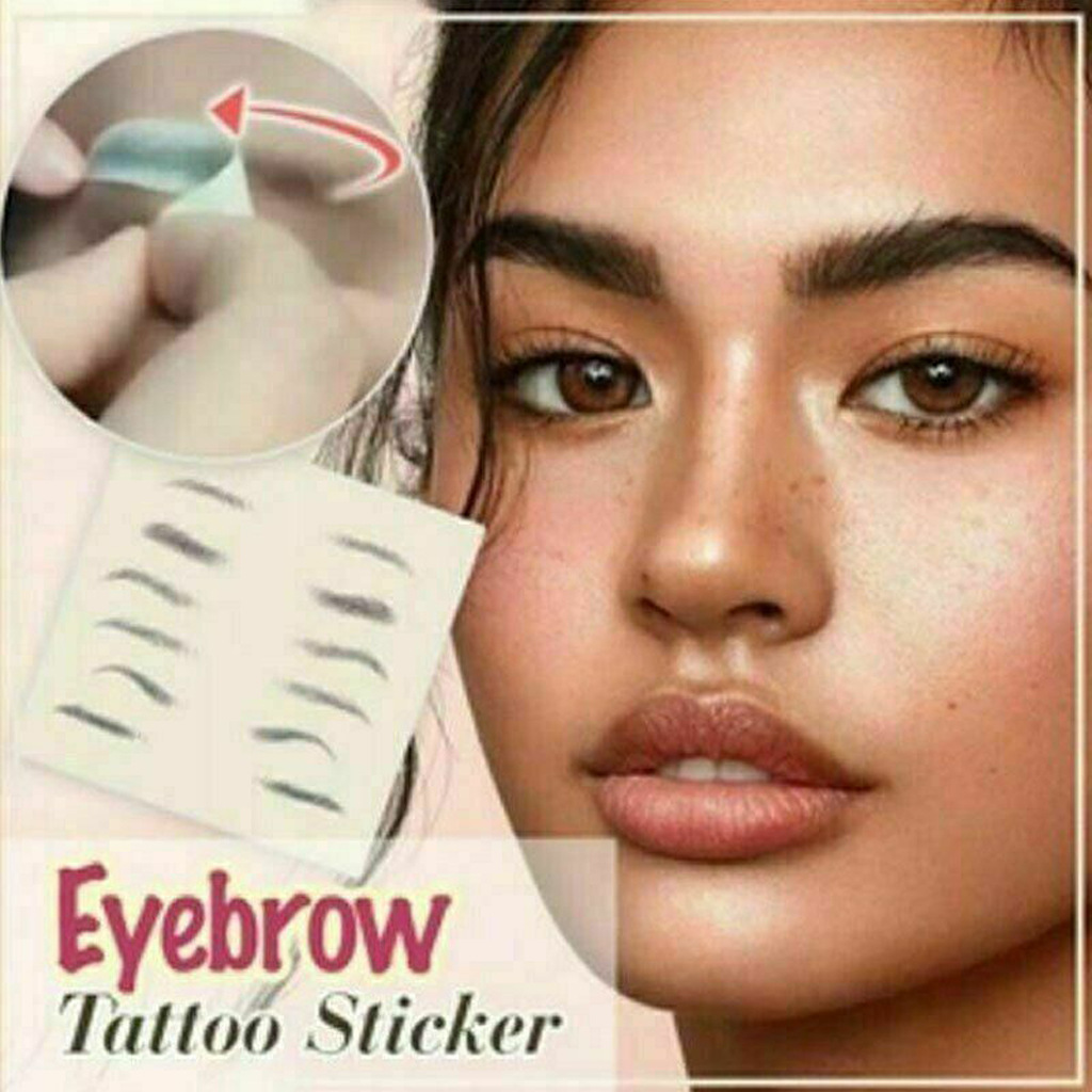Magic 4D Hair-like Eyebrow Tattoo Sticker False Eyebrows Waterproof Lasting Makeup Water-based Eye Brow Stickers