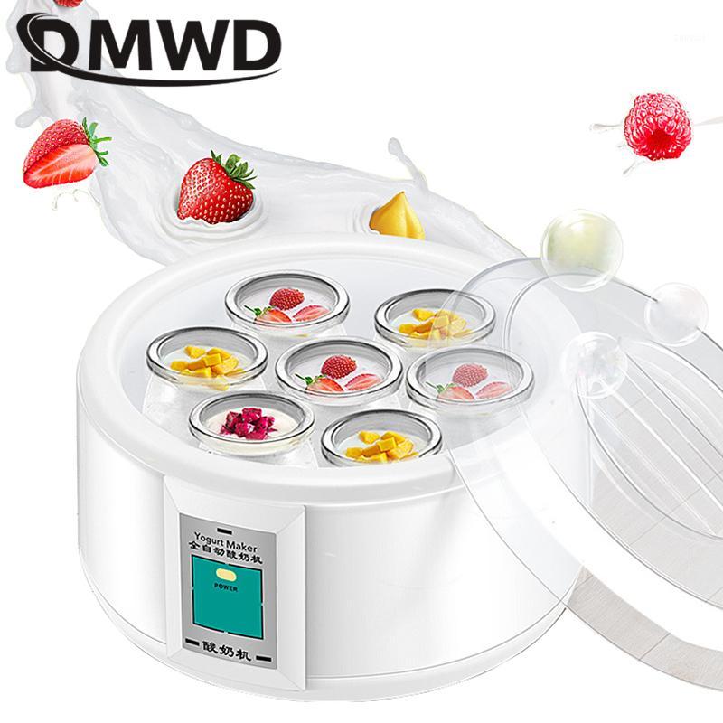 DMWD 1.5L Automatic Yogurt Maker with 7 Jars Multifunction DIY Tool Stainless Steel liner Natto Rice Wine Pickle Yogurt Machine1
DMWD 1.5L Automatic Yogurt Maker with 7 Jars Multifunction DIY Tool Stainless Steel liner Natto Rice Wine Pickle Yogurt Machine1