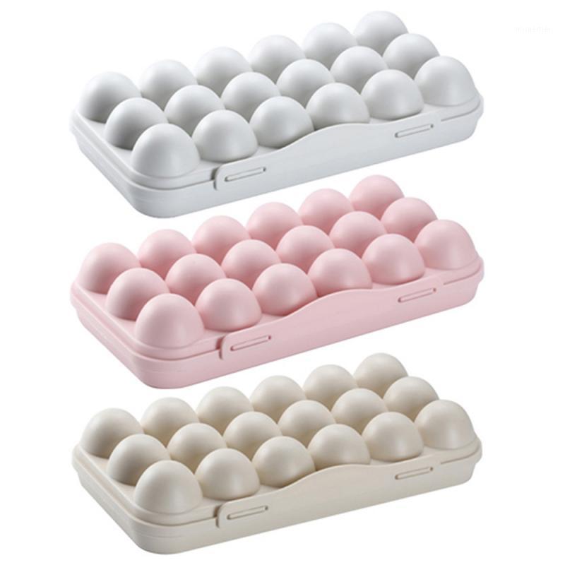 Egg Tray Holder Egg Storage Box Refrigerator Crisper Storage Container 30*15*6.5cm PP Plastic Tray Holder Household Hot Sale1