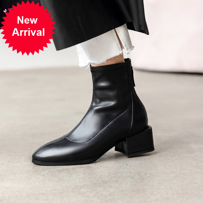 2021 The New Comfortable Casual Style Toe Square Ankle Strain Medium Black Zipper with Thick Heels Motorcycle Boots Women's Shoes Uut0
2021 The New Comfortable Casual Style Toe Square Ankle Strain Medium Black Zipper with Thick Heels Motorcycle Boots Women's Shoes Uut0