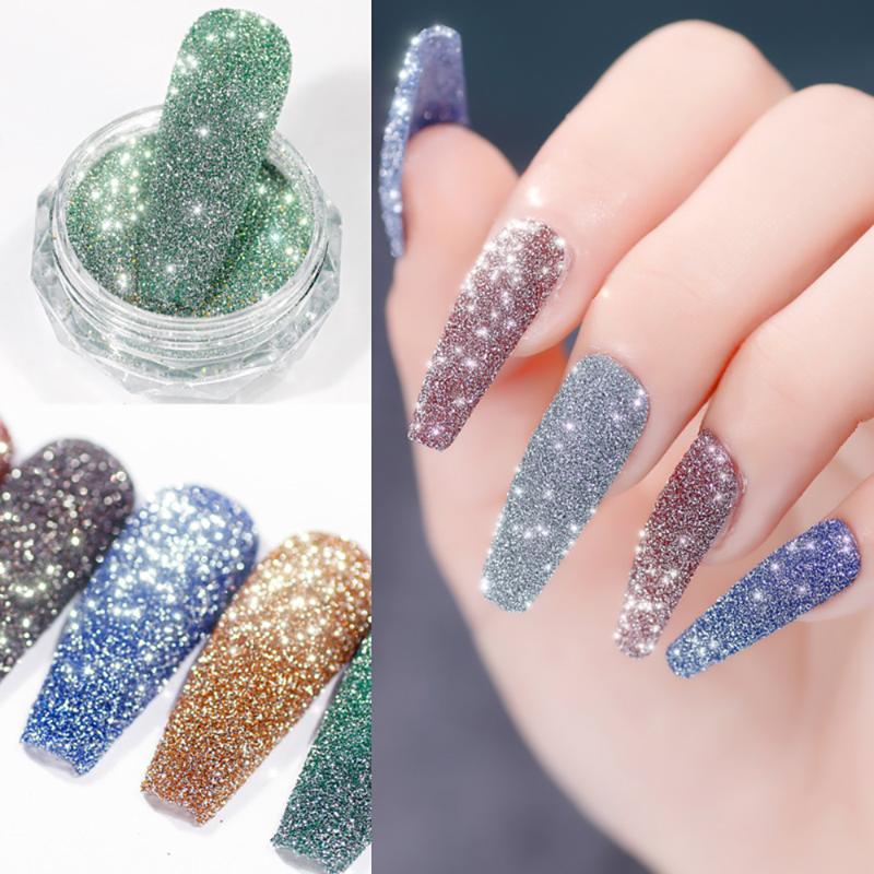 Nail Art Crystal Diamond Powder Mixed Glass Micro-diamond Shiny Sequins Powder Glitter Nail Polish Laser Disco Style Decor
Nail Art Crystal Diamond Powder Mixed Glass Micro-diamond Shiny Sequins Powder Glitter Nail Polish Laser Disco Style Decor