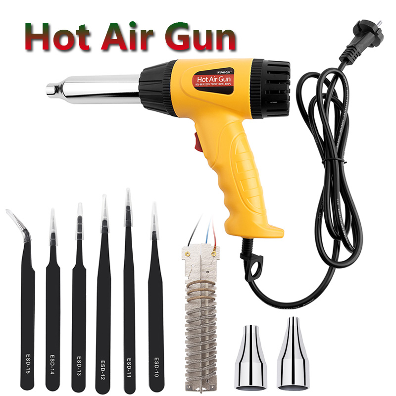 DIY Electric Hot Air Gun Power Phone Repair Tool Hair Dryer Soldering Supporting Seat Shrink Plastic Air Heat Gun EU Plug 220V 
DIY Electric Hot Air Gun Power Phone Repair Tool Hair Dryer Soldering Supporting Seat Shrink Plastic Air Heat Gun EU Plug 220V