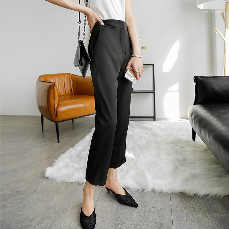 2020 Spring, Summer, Autumn And Winter Women' Cropped Pants Casual Fit Thin Micro Elastic Pantalones De Mujer Suit Tight1, Black
2020 Spring, Summer, Autumn And Winter Women' Cropped Pants Casual Fit Thin Micro Elastic Pantalones De Mujer Suit Tight1, Black