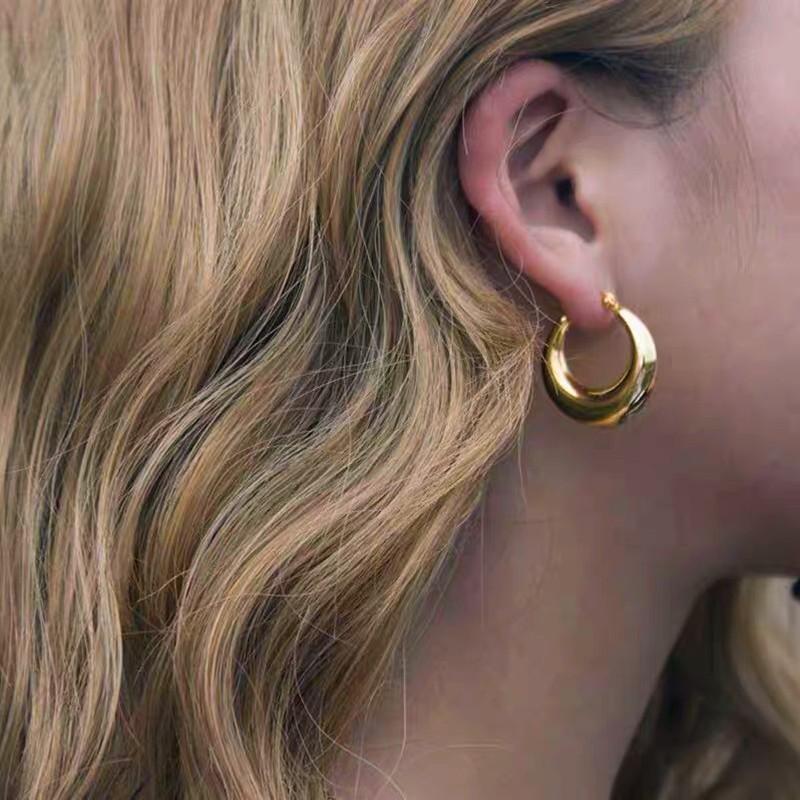 Hoop & Huggie Simple Round Ring Thick Circle Metal Earrings For Women Girl Vintage Bohemian Statement Party Jewelry Gifts 2021
Hoop & Huggie Simple Round Ring Thick Circle Metal Earrings For Women Girl Vintage Bohemian Statement Party Jewelry Gifts 2021