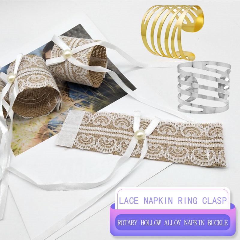 4PCS Lace Napkin Ring Buckle Wedding Wedding Table and Chair Buckle Burlap Napkin Ring Banquet Party Decoration
4PCS Lace Napkin Ring Buckle Wedding Wedding Table and Chair Buckle Burlap Napkin Ring Banquet Party Decoration