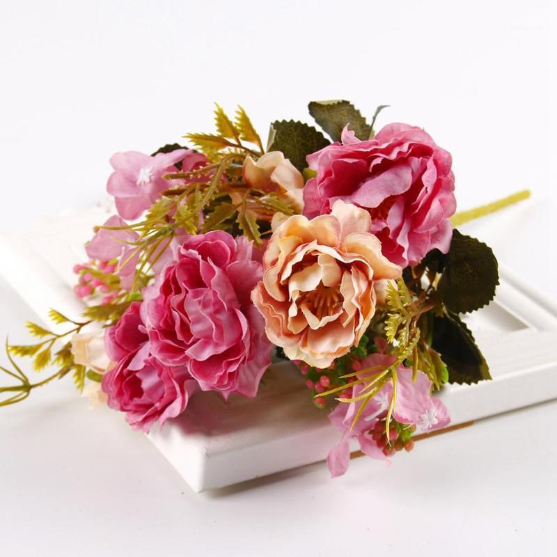 Fake Flowers Bouquet Artificial Peonies Artificial Flowers High Quality Silk For Wedding Fabric Rose decora o1, Artificial peony c
Fake Flowers Bouquet Artificial Peonies Artificial Flowers High Quality Silk For Wedding Fabric Rose decora o1, Artificial peony c