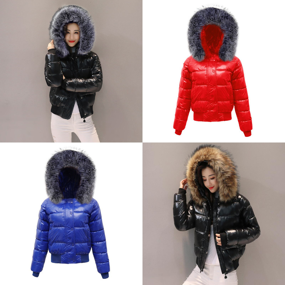 Fur 2020 Big New Black Fashion Glossy Women's Jacket Waterproof Parkas Female Warm Winter Coat Hooded Women Outerwear 5D09
Fur 2020 Big New Black Fashion Glossy Women's Jacket Waterproof Parkas Female Warm Winter Coat Hooded Women Outerwear 5D09