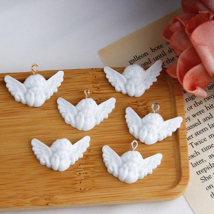 5-10 pcs /lot Cute White Cupid Wing Angel 3D Resin Charms Baby For Women Girl DIY Jewelry Pendant Eardrop Earrings Accessory1
5-10 pcs /lot Cute White Cupid Wing Angel 3D Resin Charms Baby For Women Girl DIY Jewelry Pendant Eardrop Earrings Accessory1