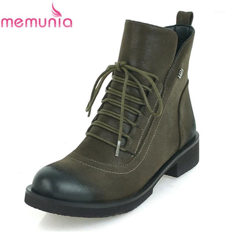 MEMUNIA big size 33-46 new arrival 2020 women brand boots round toe cross tied ankle boots flock female flat casual winter1, Black
MEMUNIA big size 33-46 new arrival 2020 women brand boots round toe cross tied ankle boots flock female flat casual winter1, Black