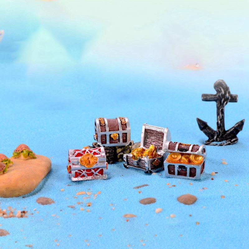 Mini Resin Aquarium Landscape Ornament Mediterranean Sea Bottom Decoration Pirate Gold Coin Treasure Box N06 N07
Mini Resin Aquarium Landscape Ornament Mediterranean Sea Bottom Decoration Pirate Gold Coin Treasure Box N06 N07