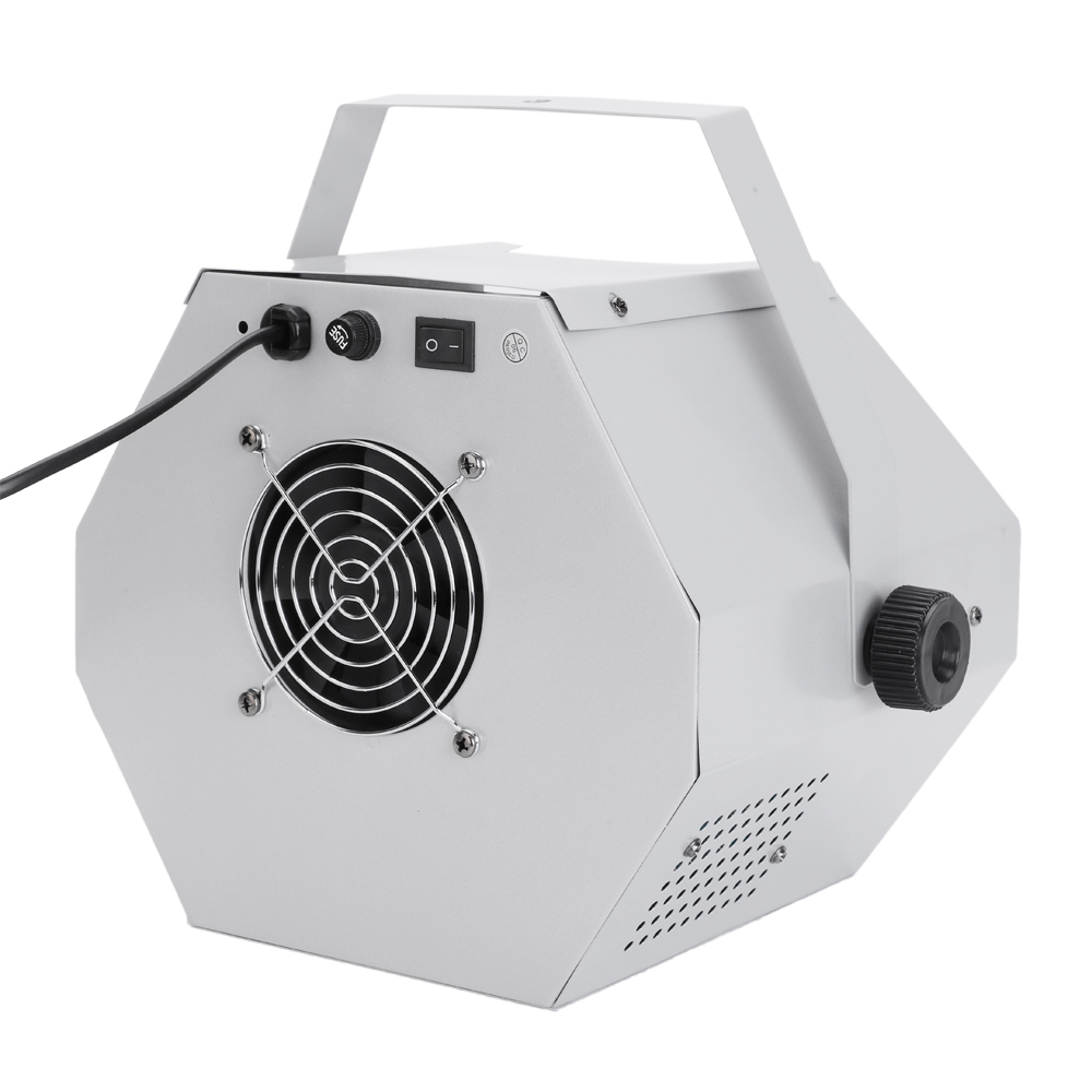 30W Iron Automatic Mini Bubble Maker Machine Auto Blower For Wedding/Bar/Party/ Stage Show Silver