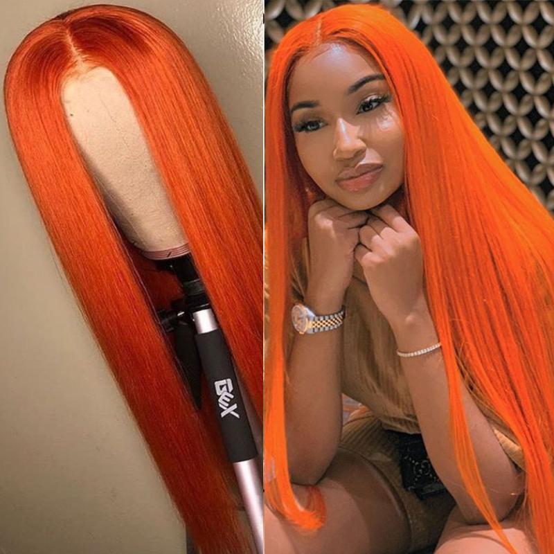 Straight Orange Peruvian Remy Wigs For Black Women Human hair Lace Front Human Hair Wigs With Pre Plucked Lace Front Wig
Straight Orange Peruvian Remy Wigs For Black Women Human hair Lace Front Human Hair Wigs With Pre Plucked Lace Front Wig