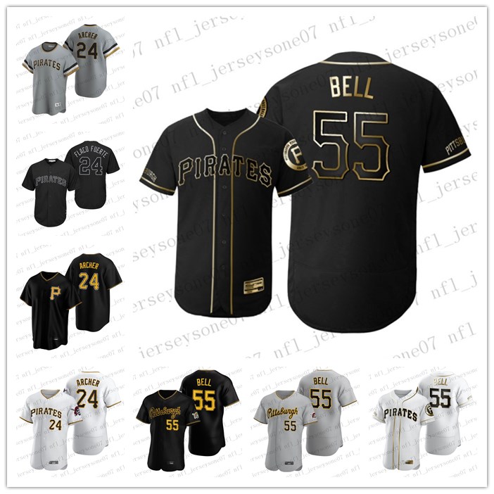 2020 Custom Men womens youth Pittsburgh Pirates 24 Chris Archer 55 Josh Bell Black White grey Replica Alternate Jersey
2020 Custom Men womens youth Pittsburgh Pirates 24 Chris Archer 55 Josh Bell Black White grey Replica Alternate Jersey