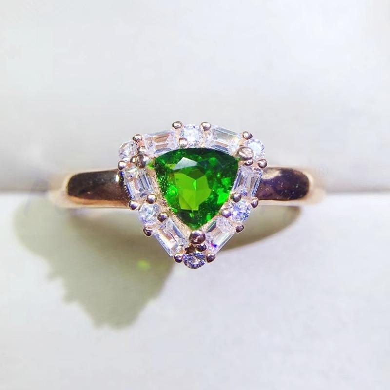 Cluster Rings Per Jewelry Natural Real Diopside Triangle Ring 6*6mm 1ct Gemstone 925 Sterling Silver Fine Q20422120, Golden;silver
Cluster Rings Per Jewelry Natural Real Diopside Triangle Ring 6*6mm 1ct Gemstone 925 Sterling Silver Fine Q20422120, Golden;silver