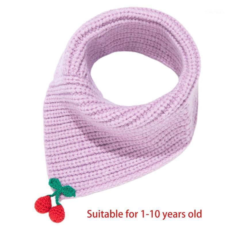 Scarves Kids Baby Winter Knitted Triangle Scarf Cartoon Cherry Neckerchief Wrap Warmer 449F1
Scarves Kids Baby Winter Knitted Triangle Scarf Cartoon Cherry Neckerchief Wrap Warmer 449F1