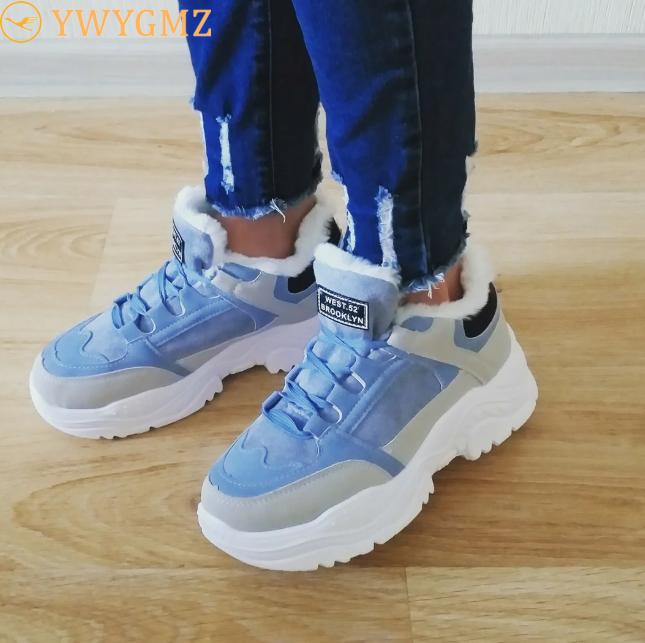 2020 Classic Suede Women Winter Sneakers Warm Fur Plush Insole Ankle Boots Women Shoes Hot Lace-up Shoes Woman Snow Boots, Blue
2020 Classic Suede Women Winter Sneakers Warm Fur Plush Insole Ankle Boots Women Shoes Hot Lace-up Shoes Woman Snow Boots, Blue