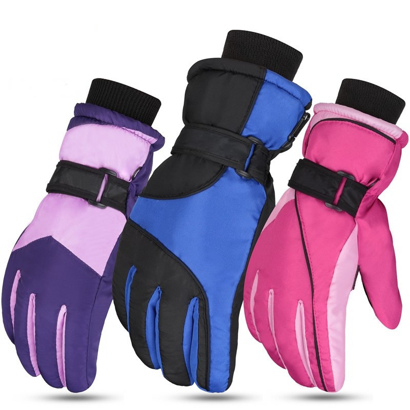 Winter Ski Gloves Men Women 24 Color Snowboard Motorcycle Riding Windproof Waterproof Unisex Motorbike Snowmobile Snow Gloves LJ200923