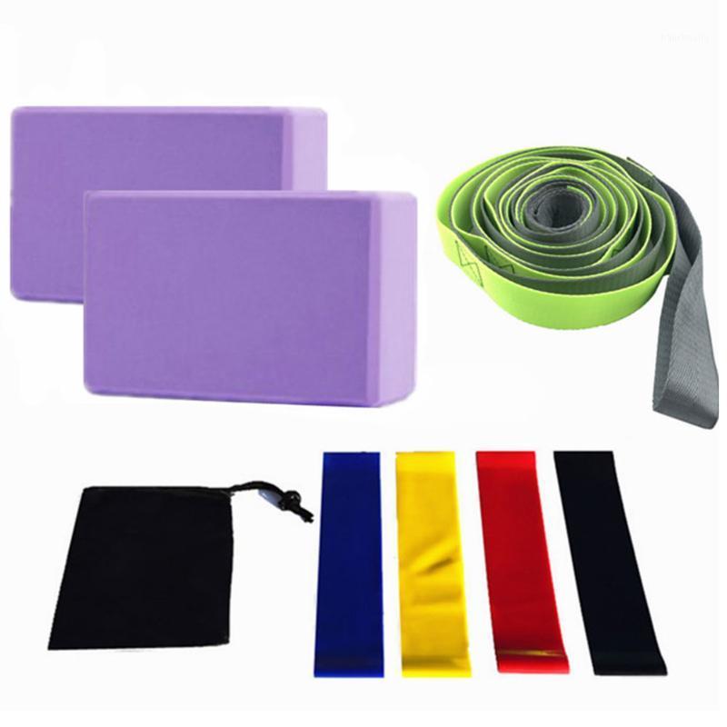 Yoga Brick Eight Piece Set 12-Hole Yoga Stretch Belt 4 Resistance Circles Black Storage Bag Belts1
Yoga Brick Eight Piece Set 12-Hole Yoga Stretch Belt 4 Resistance Circles Black Storage Bag Belts1