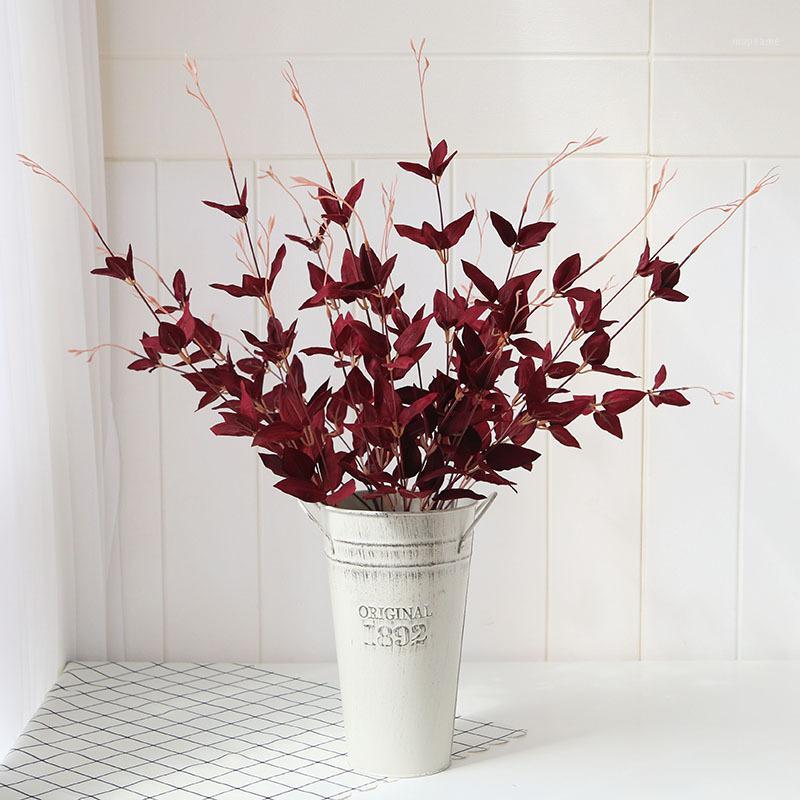 3 color artificial leaf grass Clematis Plastic plant branch 70cm high Artificial plants vase home wedding Christmas decoration1, White
3 color artificial leaf grass Clematis Plastic plant branch 70cm high Artificial plants vase home wedding Christmas decoration1, White