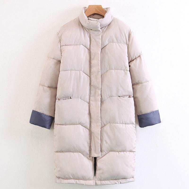 2020 New Cotton Coat Women Mid-Long Standing Collar Large Size Thicken Cotton Jacket Winter Warm Jackets Ladies Parker Overcoat, Black
2020 New Cotton Coat Women Mid-Long Standing Collar Large Size Thicken Cotton Jacket Winter Warm Jackets Ladies Parker Overcoat, Black