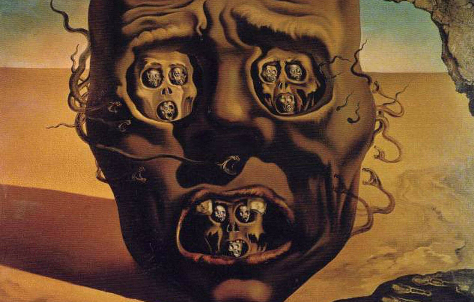 Salvador Dali The Face of War Paintings Art Film Print Silk Poster Home Wall Decor
Salvador Dali The Face of War Paintings Art Film Print Silk Poster Home Wall Decor