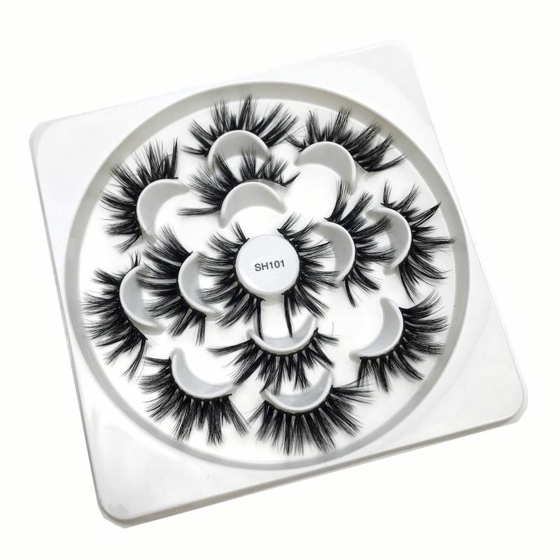 7 pairs full strip lashes flower tray eyelashes faux mink lashes wholesale hot sale 25mm faux mink synthetic eyelashes
7 pairs full strip lashes flower tray eyelashes faux mink lashes wholesale hot sale 25mm faux mink synthetic eyelashes