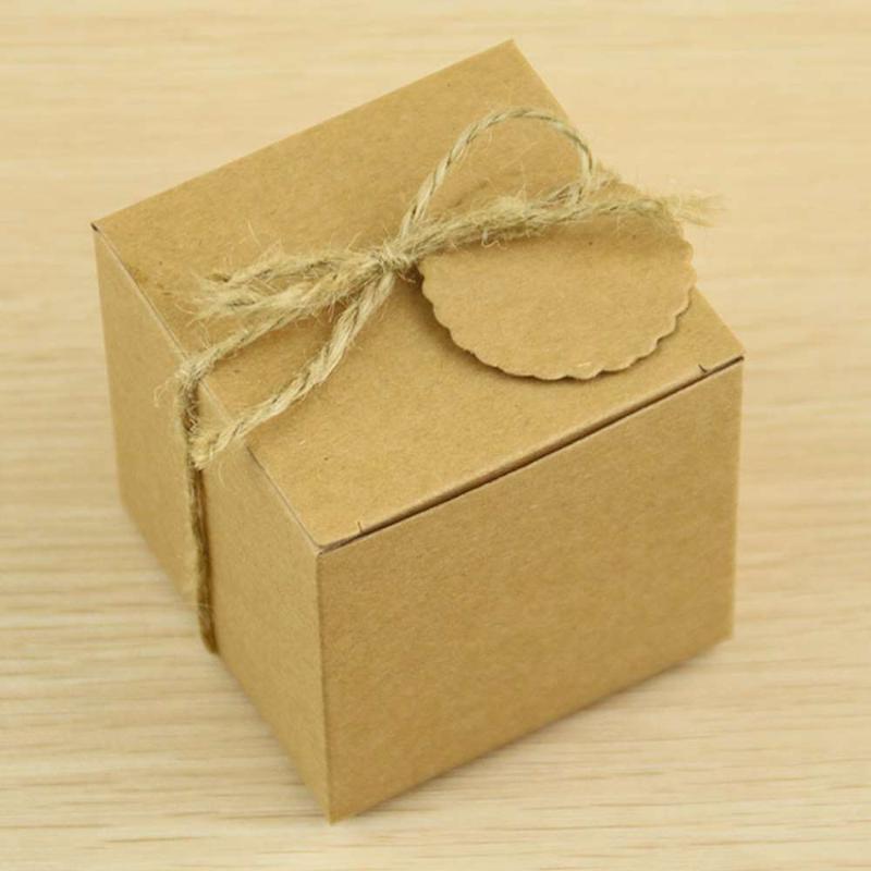 50 Pcs Kraft Paper Square Candy Cake Gift Box Mini Suitcase Boxes Birthday Party Wedding Favor Boxes Foldable Paper Wit
50 Pcs Kraft Paper Square Candy Cake Gift Box Mini Suitcase Boxes Birthday Party Wedding Favor Boxes Foldable Paper Wit