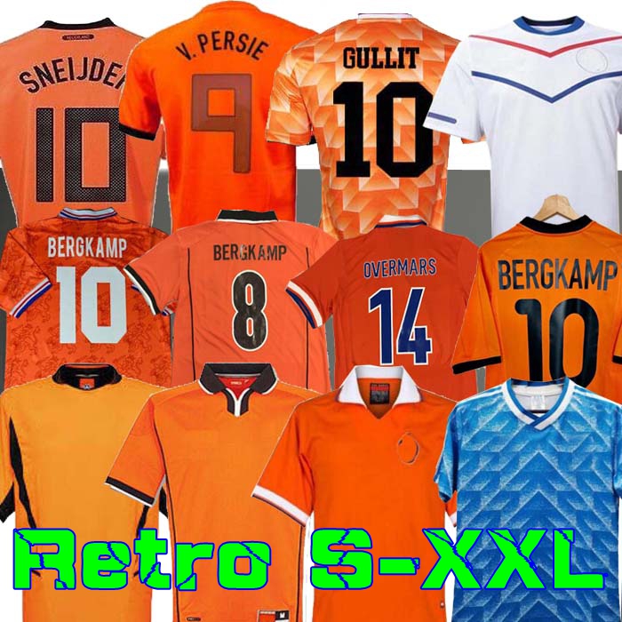 Gullit 1988 Retro Netherlands Soccer Jersey Van Basten 2002 1998 Holland Vintage Football Shirts CRUYFF 1996 Rijkaard Davids 2010 Sneijder ROBBEN BERGKAMP SEEDORF, 97/98 home
Gullit 1988 Retro Netherlands Soccer Jersey Van Basten 2002 1998 Holland Vintage Football Shirts CRUYFF 1996 Rijkaard Davids 2010 Sneijder ROBBEN BERGKAMP SEEDORF, 97/98 home