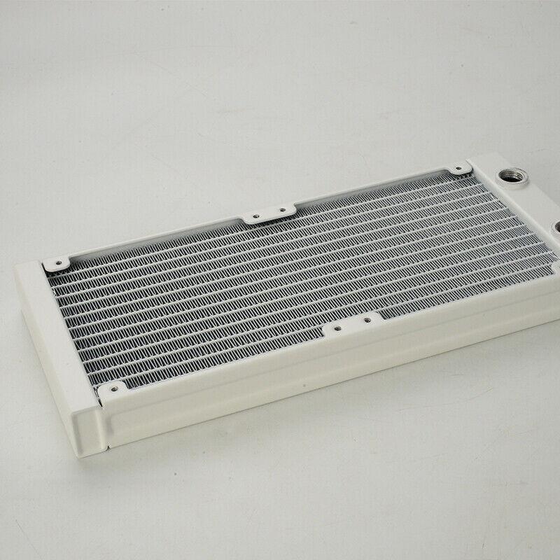 OCOCOO 240G1/4 240mm Water Cooling Radiator Liquid Cooled Heatsink For Computer White
OCOCOO 240G1/4 240mm Water Cooling Radiator Liquid Cooled Heatsink For Computer White