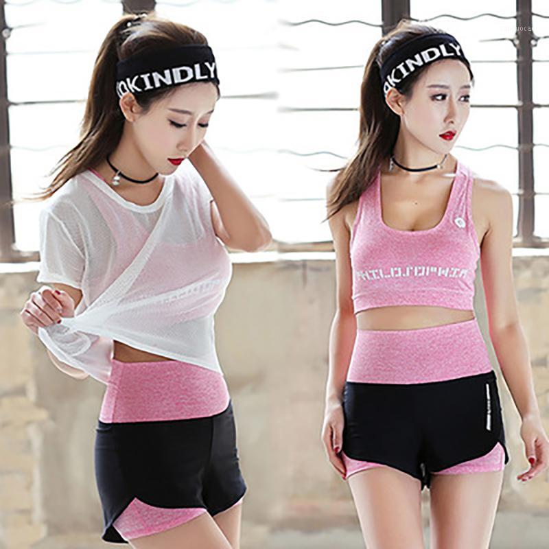 Fitness Yoga Set Women Running Exercise Gym Clothing Mesh Crop Top+Bra+Shorts Female Sportswear 3 Piece Set Workout Clothes1, Style 5
Fitness Yoga Set Women Running Exercise Gym Clothing Mesh Crop Top+Bra+Shorts Female Sportswear 3 Piece Set Workout Clothes1, Style 5