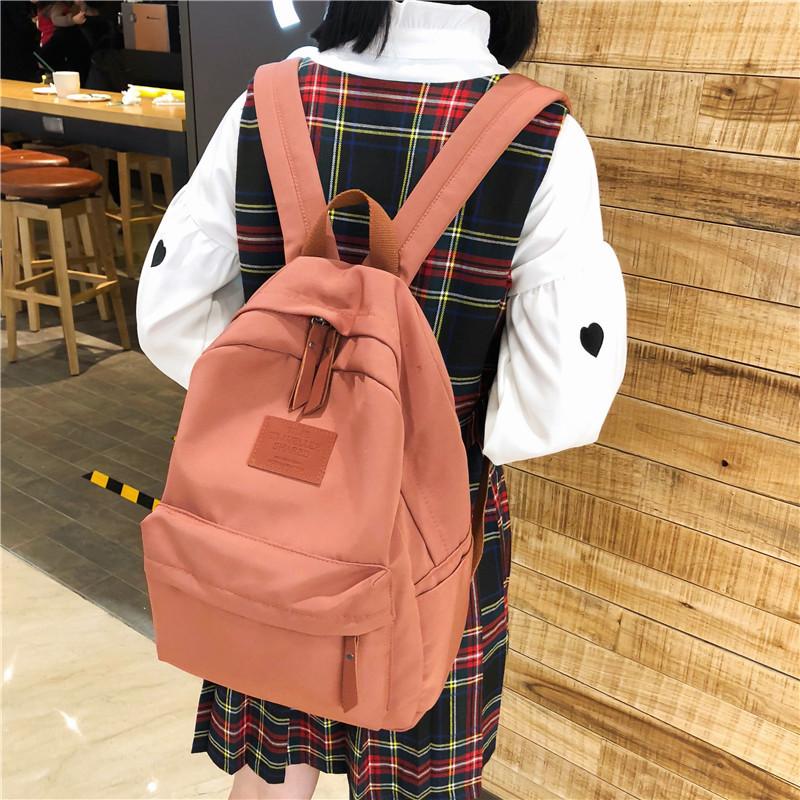 School bag female high school student Harajuku student backpack cute college style backpack
School bag female high school student Harajuku student backpack cute college style backpack