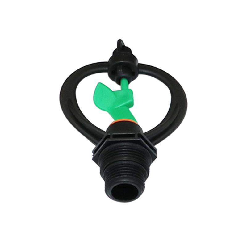 360 Degree 1/2" to 3/4" Male Thread Rotating Sprinklers Garden Agriculture Irrigation Vortex Watering Nozzles 2 Pcs, Black with green
360 Degree 1/2" to 3/4" Male Thread Rotating Sprinklers Garden Agriculture Irrigation Vortex Watering Nozzles 2 Pcs, Black with green