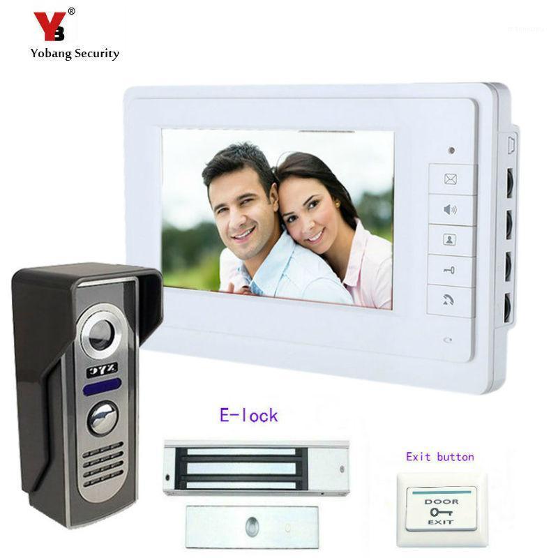 Video Door Intercoms 7 Inch Wired Video Doorbell Door Phone Intercom Entry System Night Vision 1-camera 1-monitor1
Video Door Intercoms 7 Inch Wired Video Doorbell Door Phone Intercom Entry System Night Vision 1-camera 1-monitor1