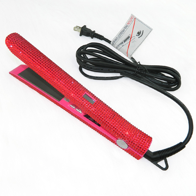 Taurus 105 crystal flat iron sparkle 2 in 1 bling Diamond MCH Professional Hair Irons curling Straightener Styling Tools
Taurus 105 crystal flat iron sparkle 2 in 1 bling Diamond MCH Professional Hair Irons curling Straightener Styling Tools